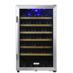 EdgeStar CWF440SZ 20" Wide 44 Bottle Capacity Free Standing Wine Cooler with Reversible