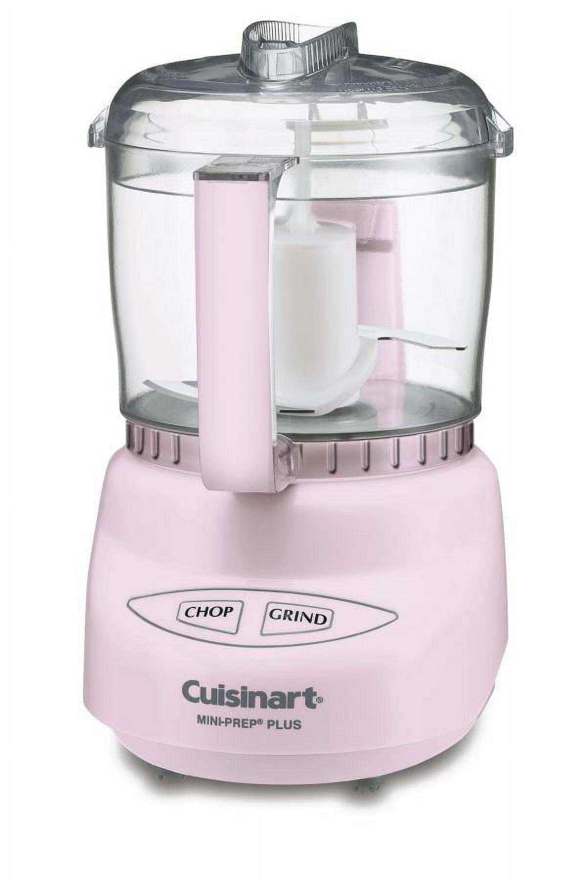 008bac306e01caae86690147c44980d935fbfb9029d09a26e29bc74b657f21cb.jpg Cuisinart Mini-Prep Plus Food Processor, Pink - Image 1