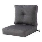 Sunbrella Denim 24 in. x 24 in. 2-Piece Deep Seating Outdoor Lounge Chair Cushion Set