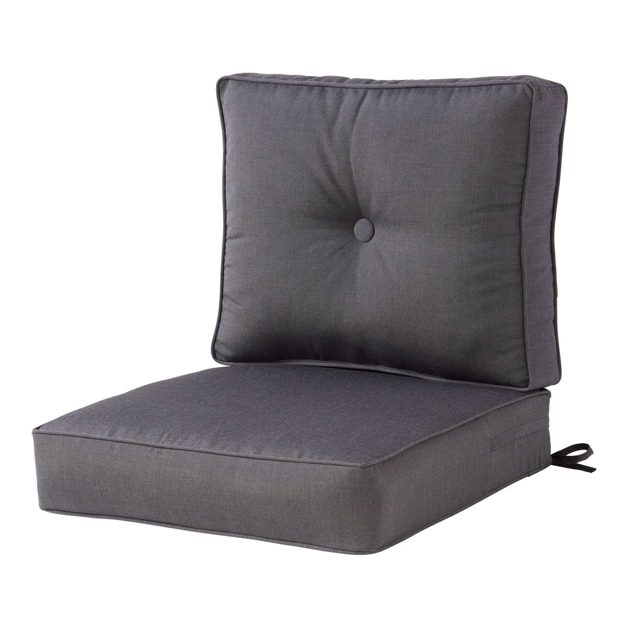 00aa242635915afdf164bb09f961bbaeb84526c5ca66bb3884ede4d7fcc4165f.jpg Sunbrella Denim 24 in. x 24 in. 2-Piece Deep Seating Outdoor Lounge Chair Cushion Set - Image 1