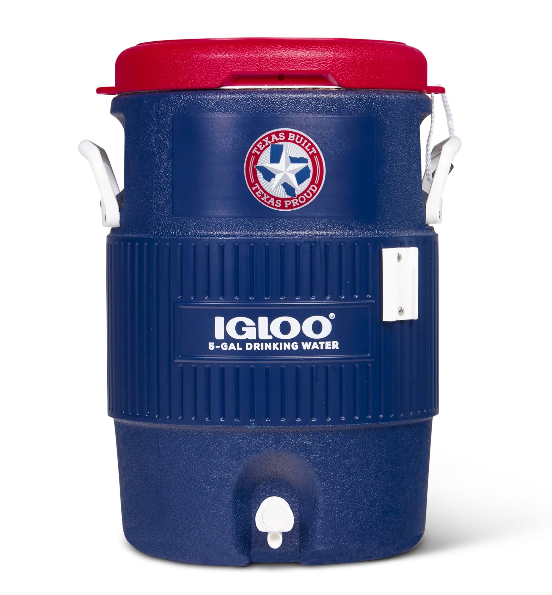 00db767c5c32057f9b1f1fb0f26c89d9770dce30b52e194a627863fec2bcc407.jpg Igloo 5 Gallon Beverage Cooler Blue - Image 1