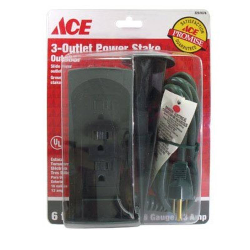 00e2841f8c66d41237ff49779852f42e25fd182a18f5770b32a8acad85285485.jpg Ace Outdoor Mini Yard Stake (KB-300N) - Image 1