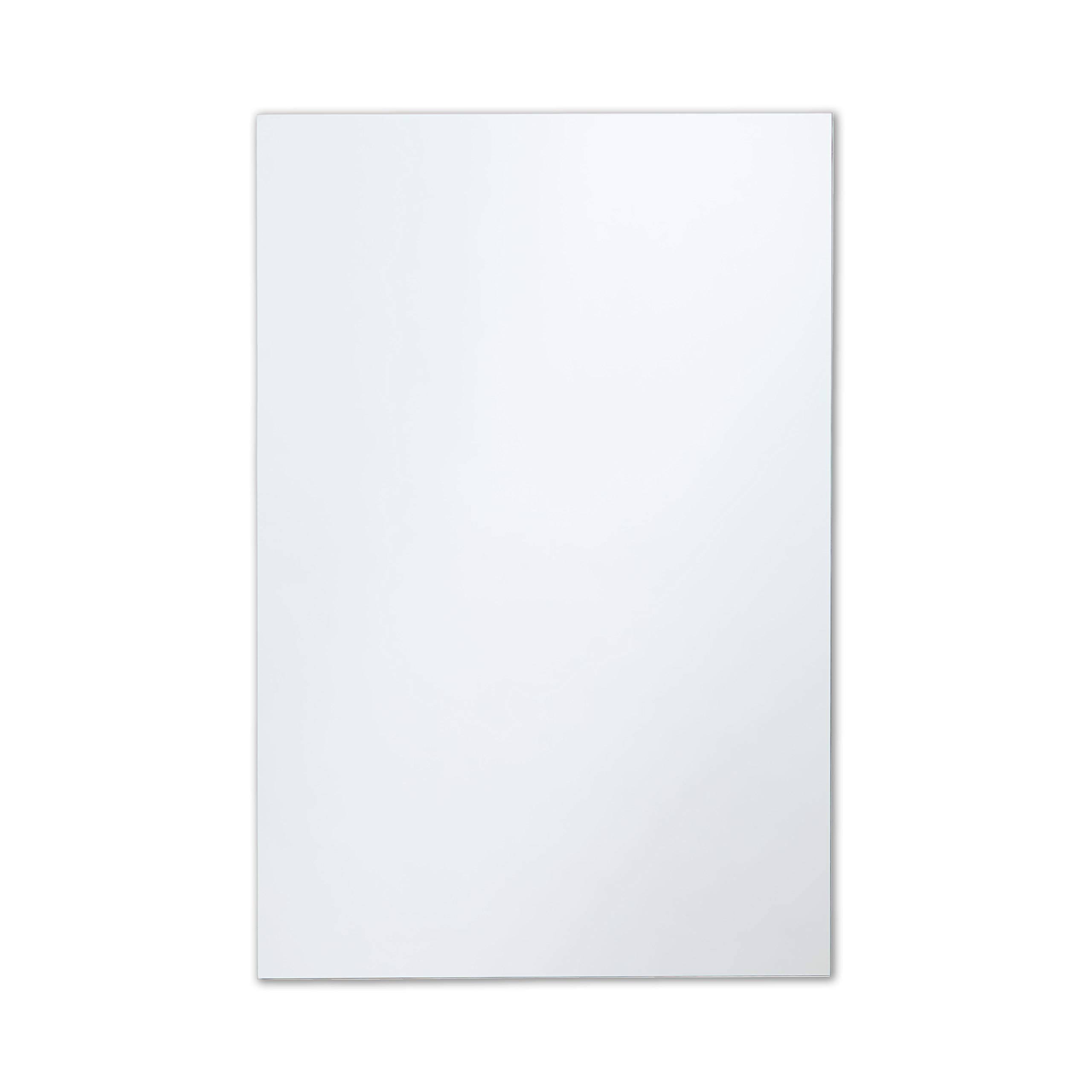 00f9fa2e89dd996863ca2d7fc818e138435bc51a8ff9bbdc83c96bd9c3ffea0b.jpg Bevel 16" x 24" Frameless Rectangle Bathroom Wall Mirror - Image 1
