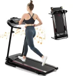 FYC 2.5HP Folding Treadmills for Home with Bluetooth & Incline, Portable Running Machine Electric Compact Treadmills Foldable for Exercise Home Gym Fitness Walking Jogging