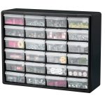 Akro-Mils 10124 24 Drawer Plastic Parts Storage Hardware and Craft Cabinet,