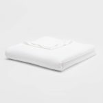 Full/Queen 100% Cotton Bed Blanket White - Threshold