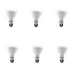Ecosmart 65-Watt Equivalent Soft White BR30 Dimmable LED Light Bulb 6-Pack