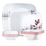 Corelle Kyoto Leaves 16-pc. Dinnerware Set