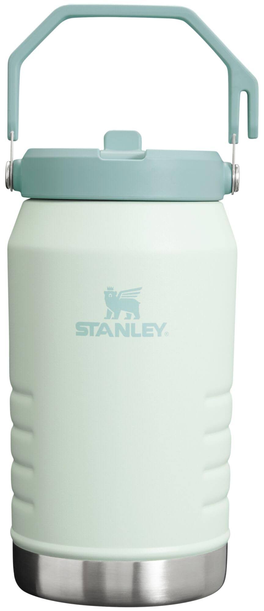 01e29b4a4e235e609a159ca39d950c9068ff147273272c7f4bc6d53caa119d84.jpg Stanley The IceFlow Flip Straw Jug Mist 64 oz/1.90 L 10-09995-113 - Image 1