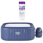 Bestway SaluSpa Hawaii 6-Person AirJet Inflatable Hot Tub with EZ Spa Chemical Treatment