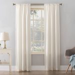Mainstays Textured Solid Curtain Panel, Size: 38 x 63, Beige