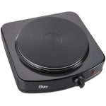Oster Solid Single Burner w-Adjustable Temperature Control
