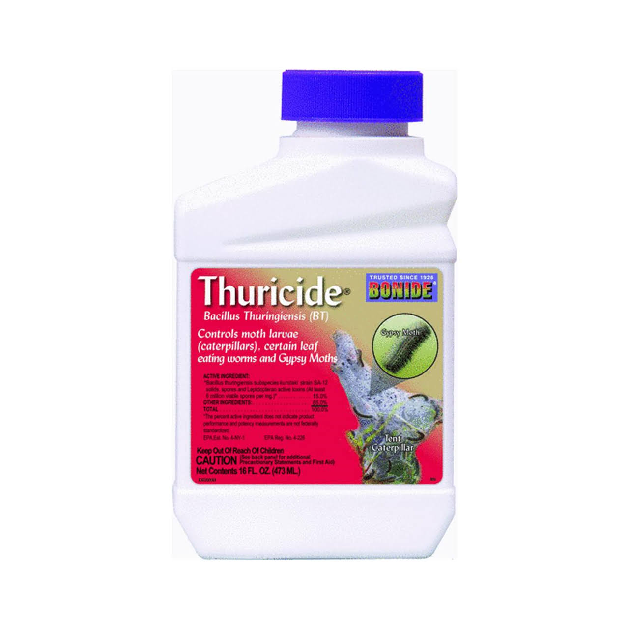 Bonide Products Thuricide BT Insect Killer - 16 oz bottle