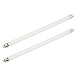 (Pack of 2) F8T5/CW 8W T5 12" Cool White 4100K Fluorescent Light Bulb 20,000hr