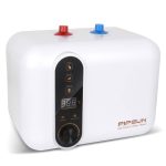 Electric Hot Water Heater 110/120V Small Compact Tank,Rv TR 2.5-3.0 Gallon Trailer 1.5kW Kitchen Instant Under Sink Counter Cupboard, Food Truck 2