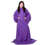 Snuggie Purple Blanket