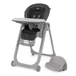 Chicco Polly Progress 5 - in - 1 Highchair - Minerale (Black)