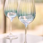 Waterfall Wine Glasses, Set of 4 by Anthropologie, Size: S/4 Red Wine