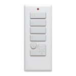Harbor Breeze 40837 Off-White Handheld Universal Ceiling Fan Remote Control