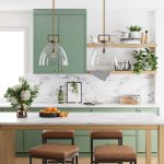 Nathan James Leigh Ceiling Hanging Pendant Light with Oversized Shade and Adjustable Cord - Gold/Clear Glass