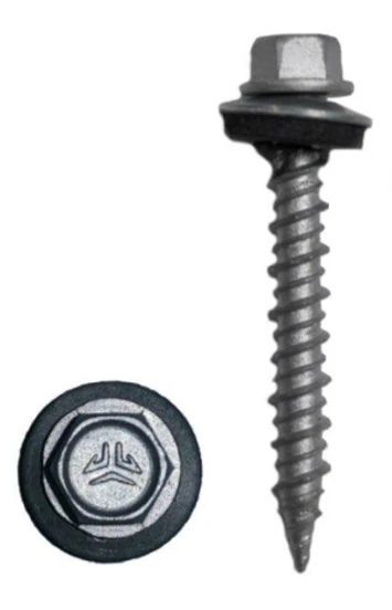 03410d0bf68e2ce5e5d07698ce977b55c72f120d3d2f61785cb201368d547526.webp ScrooScoop Woodgrip White Self-Drilling Screws, 1.5 in (250/Bag) - Image 1