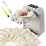 SENYULU Electric Dumpling Maker Machine,Automatic Dumpling Maker,Adjustable & Easy to Operate Home Dumpling Press,with Spoon and Brush Electric Fast