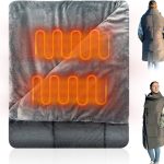 FlyfreeU Portable Heated Blanket DC 7.4V Port