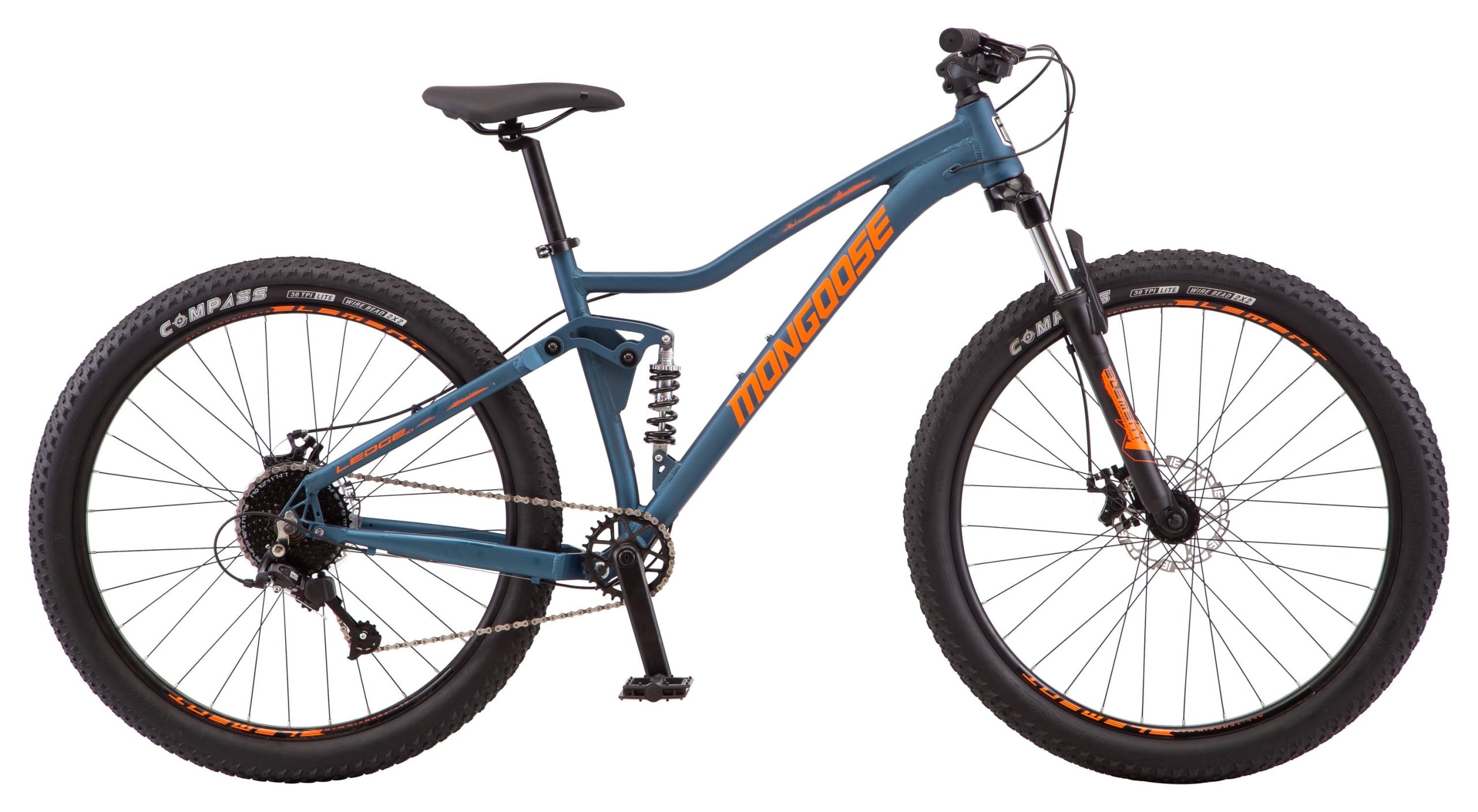 03e5ae077123e92528c69244f5f736be2944788ef79eadd326f4f6cbb4f594bb.jpg 27.5 Ledge Mountain Bike. 7 Speeds. Teal - Image 1
