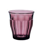 Duralex Picardie 4 - Piece 8.375oz. Tempered Glass Drinking Glass Glassware Set (Set of 4) Color: Plum