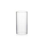WGV Clear Glass Hurricane Candle Holder Vase 8-Inch
