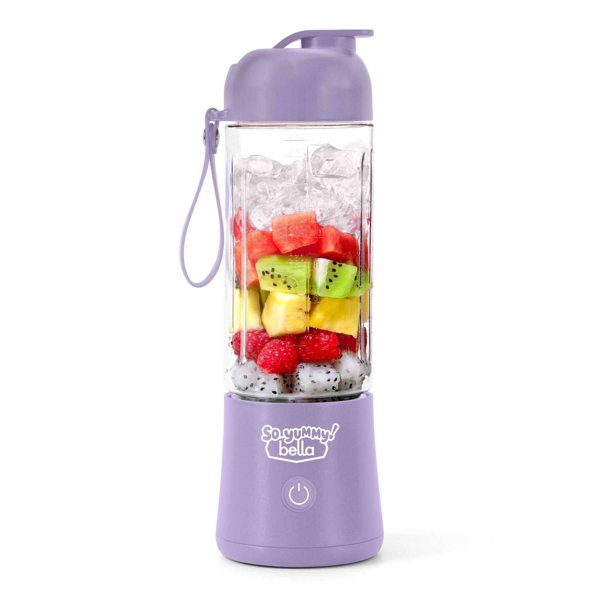 0471df6154c8785c34b80e336925b25a5fd1041a75b13002e827d1a95777cf26.jpg So Yummy by Bella Portable To-Go Blender - Lavender - Image 1