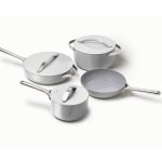 Caraway Non-Stick Ceramic 7 Piece Cookware Set - Gray