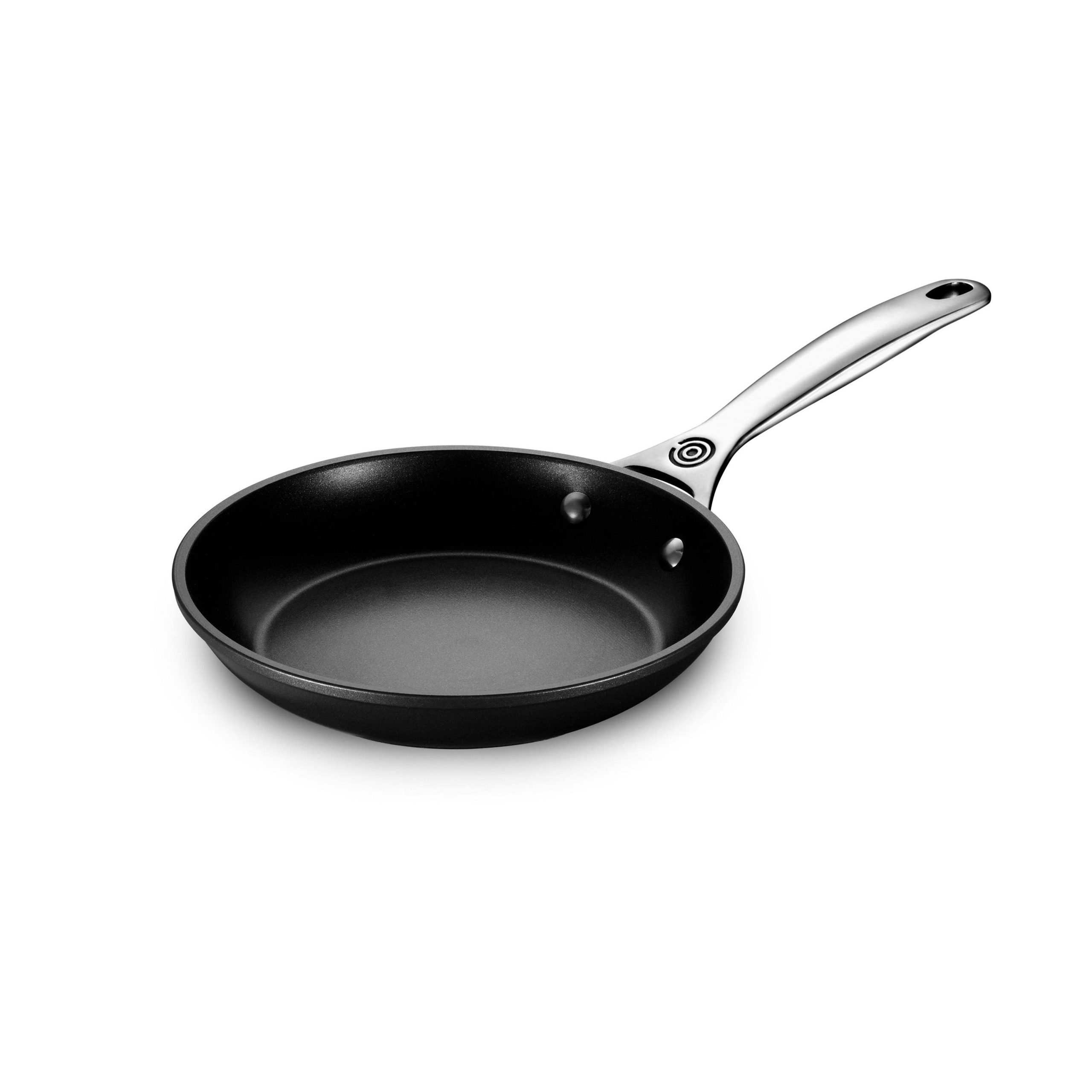 04d5d47db8877ce76a90248123d6dc7e150fbc0f3ba2c5beac594adf087f7ad6.jpg Le Creuset Toughened Nonstick PRO Fry Pan, 8", Black - Image 1