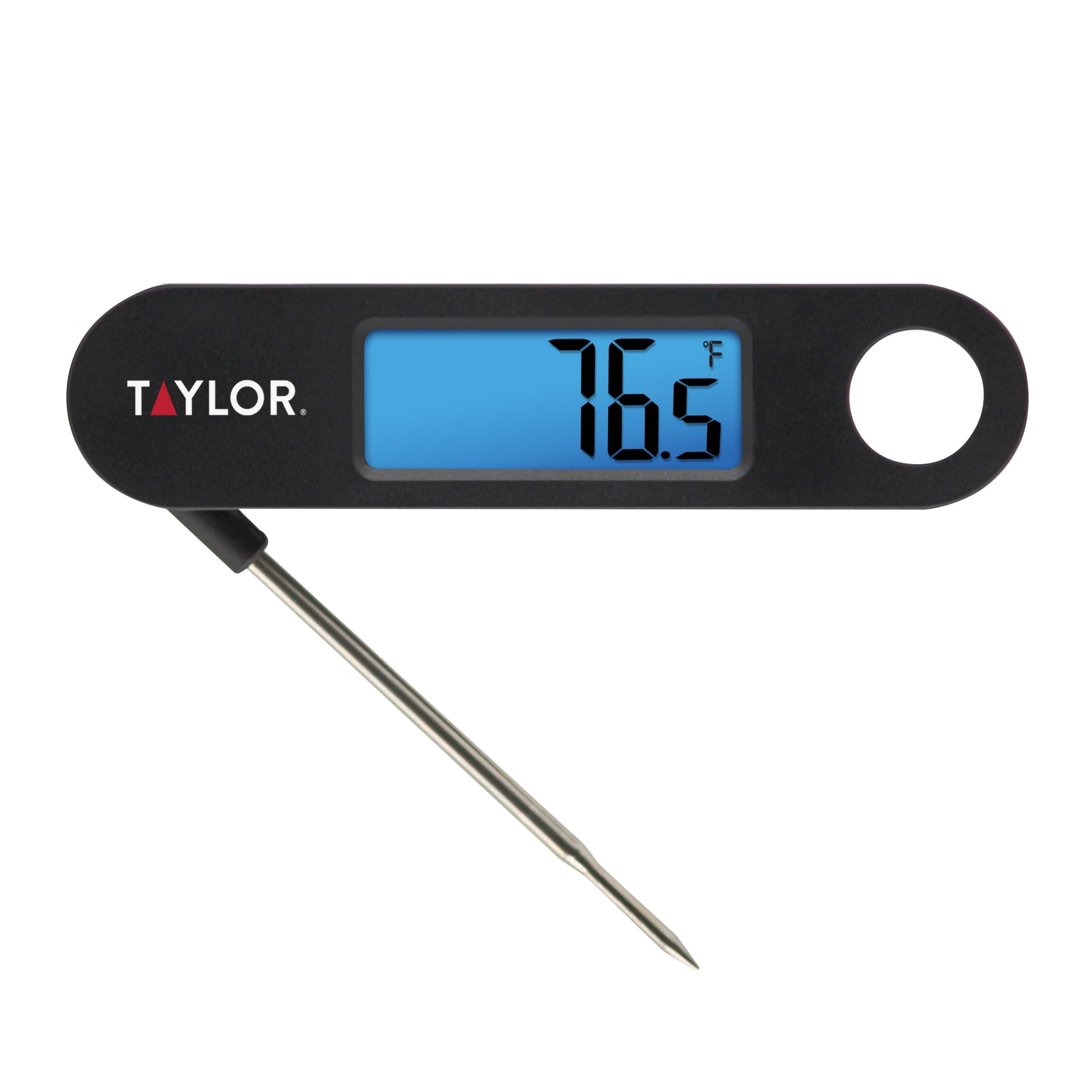 04def558afa14b28c4c48f74bc8bebfea343a2a06a53d139e1c997274e3f6131.jpg Digital Folding Probe Meat Thermometer with Blue Backlight Display - Image 1