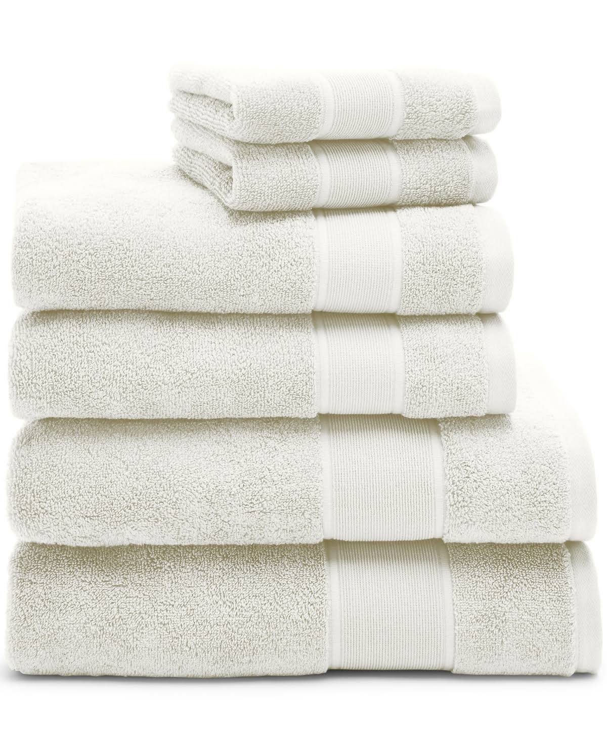 04e06459d2f1e70f151fc5c07b2d6924203d00e06517367daf8d3db5f46c1280-1.jpg Lauren Ralph Lauren Sanders Cotton 6-Pc. Towel Set (Linen Cream) - Image 1