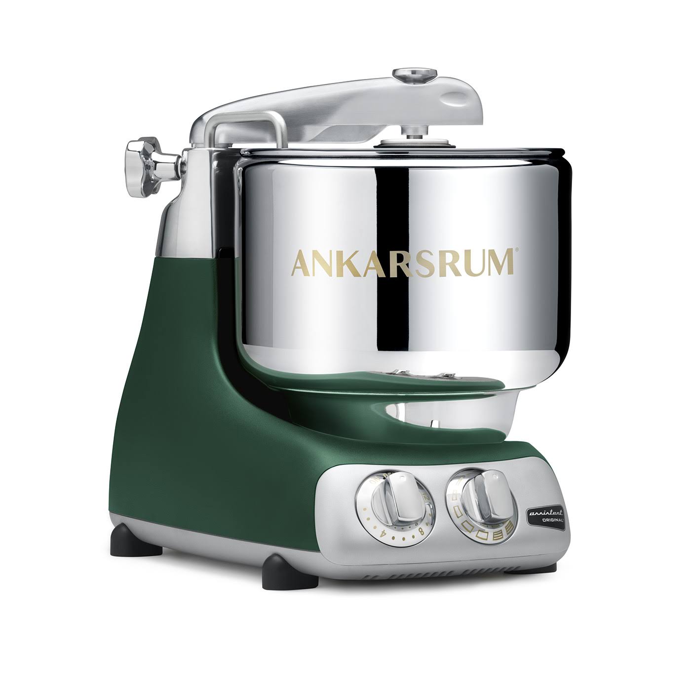 04e311da4461ee53f494dd388673226d4f5431421a4285295a6735868e93adc5.jpg Ankarsrum Original Electric Stand Mixer 7.4 Quart (Forest Green) - Image 1