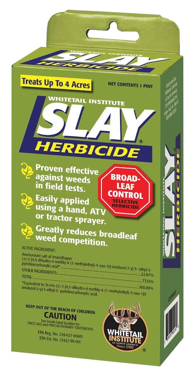 050c6afcd9cb56f8ce9ea735859108987c17d66fd0676f6467e302a3dc5ba4cc.jpg -Whitetail Institute Slay Herbicide 4 oz - Image 1