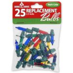 National Tree 25 Multi Replacement Bulbs