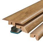 SimpleSolutions 2.37-in x 78.7-in Florian Oak MDF Floor 4-n-1
