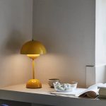 &Tradition - Flowerpot VP9 Portable Table Lamp Mustard