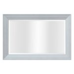 Better Homes & Garden 24 inch x 36 inch Modern Rectangle MDF Wall Mirror, Grey, Size: 24 x 36