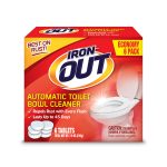 Iron Out Automatic Toilet Bowl Cleaner, 6 Tablets, White