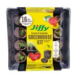 Jiffy Greenhouse Tomato/veggie Seed Starter Kit, 16