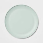 Room Essentials Plastic Dinner Plate - Green - 10.5 in