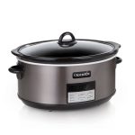 Crock-Pot Digital Slow Cooker - 8 qt - Black Stainless