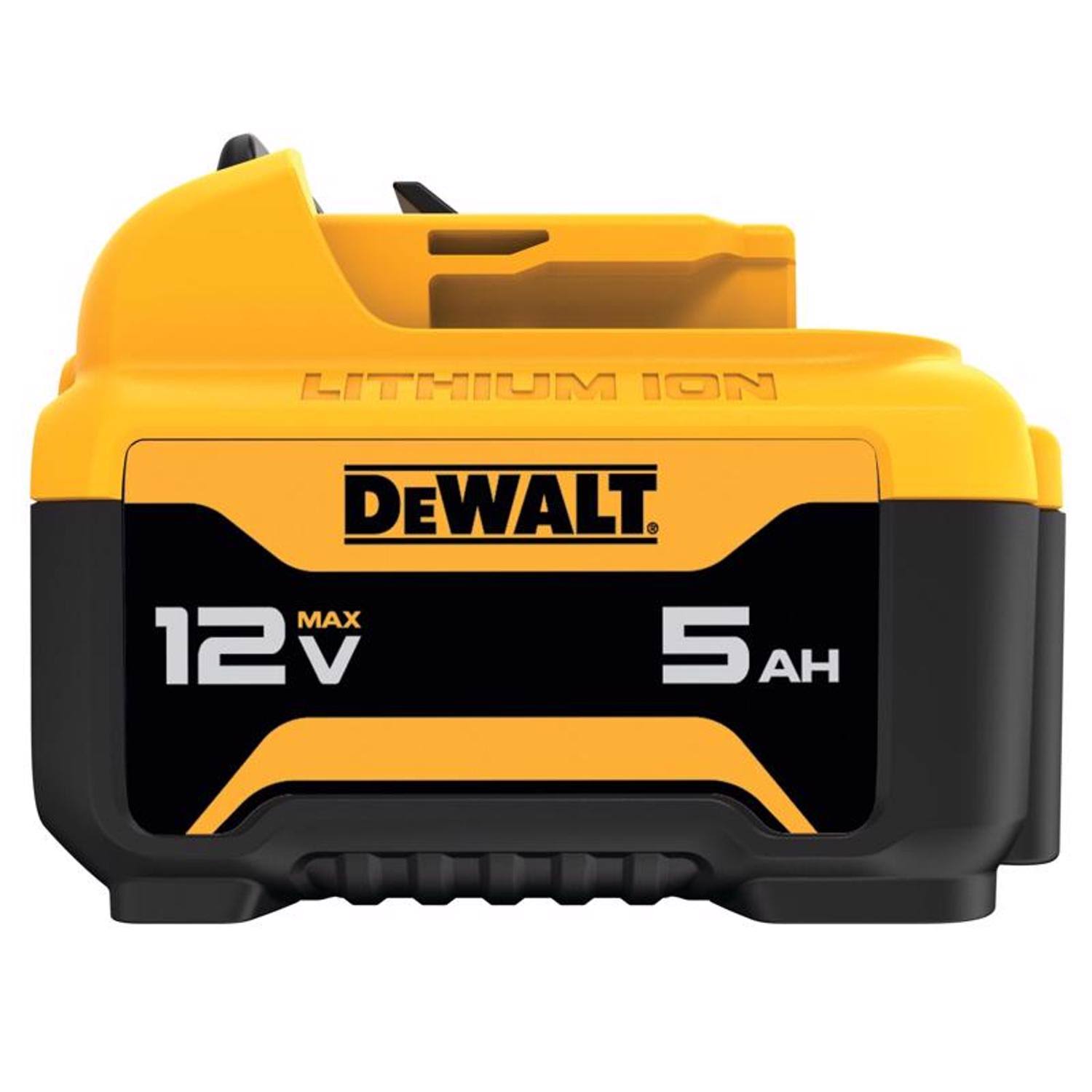 0732fe6a722e358a0d1a74dcd1b0c2290d813ab13001d21968584d3ffa63febc.jpg DeWalt DCB126 12V MAX* 5.0Ah Lithium Ion Battery - Image 1