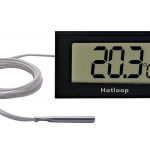 Hotloop Oven Thermometer Resistant 300��C - Digital Kitchen Barbecue Thermometer Temperature Probe Oven Proof for Baking, Pizza, Meat, Oil, Milk, Deep