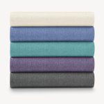 Ella Jayne Soft Heather Jersey Knit 4-Piece Sheet Set - Full - Purple