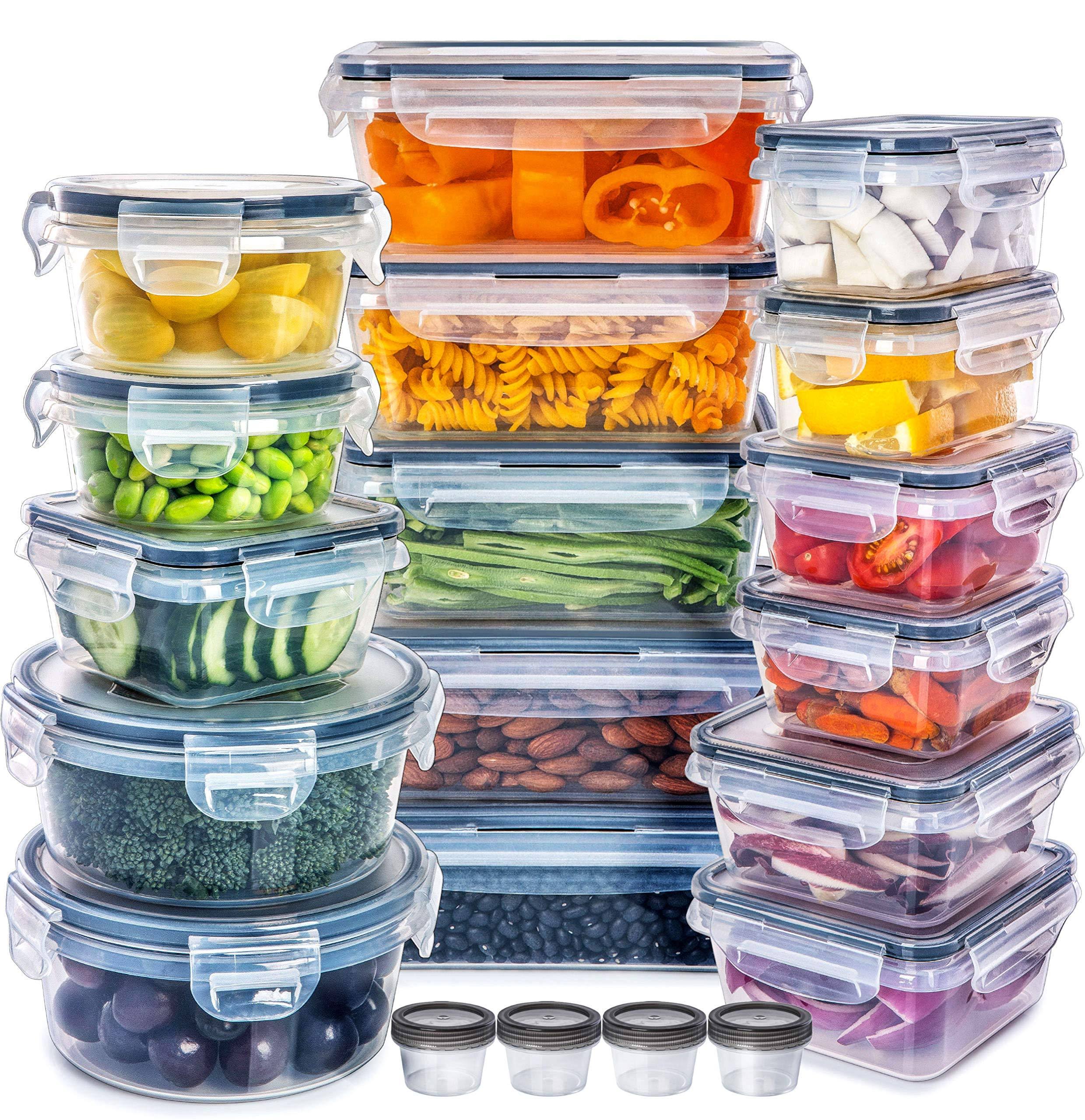 079d03fd9e8e0cbd6cdc12330fac6f0af4a7f8eebd61417782672c9275cf7f3b.jpg Fullstar Food Storage Containers with Lids - Plastic Food Containers W - Image 1