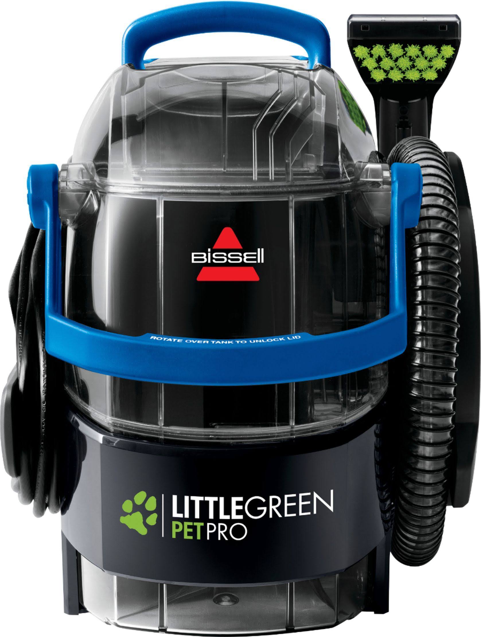 07bbbf3d3f98178153fa6c54abcfad36d149541c092cb3c2b96666aeaf55777a.jpg Bissell Little Green Pet Pro Portable Carpet Cleaner - Image 1